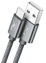 Type C Cable Fast Charging 65W USB C 1M Charger Cable Compatible for iPhone 17,16,15 Pro Max, 17 Air,Apple CarPlay,Galaxy S26 S25 Ultra Charge & Data Sync for All Type C Devices