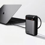 URBN 20000 mAh 65W Ultra Volt Power Bank | Dual Output | PD + QC Compatible | LED Display | Two-Way Fast Charge | Pass-Through Charging | for MacBook Air, iPhone, Samsung, Android & More (Grey)