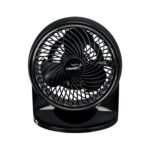 V Guard Spinny Pro 180 mm Table & Wall Fan | 2100 RPM High-Speed Motor | 353 CFM Airflow | 3 Speed Settings | 90° Adjustable Tilt | Energy-Efficient 30 W | Durable ABS Build | Black