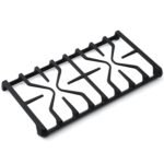WB31X27151 Grate Replacement for GE Stove Parts Burner Grate Gas Range Parts Cast Iron Surface Burner Side Grate for General Electric Gas Cooktop Parts Stove Top Burner Wok Grate 1 Pack