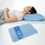 WELLGIVER Ergonomic Memory Foam Pillow for Neck Pain | 2 Years Warranty | 21 x 14 x 4.5 Inch | Orthopedic Pillow for Side Sleeping | Removable Washable Jacquard Blue Cover | Pack of 1