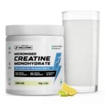 Wellcore Pure Micronised Creatine Powder (33 Servings, Lemon Lime) For Enhanced Muscle Strength With Rapid Absorption | Creatine Monohydrate | Wellcore Creatine - 149g