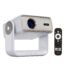 Wzatco Yuva Horizon, Google TV Official, Native 1080P Projector 4k Ultra HD, 1500 ANSI Ultra Bright, Fully Automatic, Sealed Engine, Smart Mini Theater for Room, Home Cinema, White