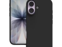 YATWIN Silicone Case for iPhone 17, Soft-Touch, Shockproof, DustProof, Antiskid Phone Cover for Apple iPhone 17 - Black