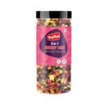 Yum Yum 8 Berries Mix 250g | Premium Dried Berries Without Sugar | Cranberry, Blueberry, Strawberry, Black Raisins, Pineapple, Papaya, Kiwi & Mango | Healthy Dry Fruit Snack