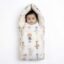 haus & kinder 3 in 1 Baby Sleeping Bag & Carry Nest | Cotton Bedding Set for Infants & New Born Baby | Portable/Travel & Skin Friendly | 0-6 Months (Jungle Party)
