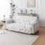 House of Quirk 'Mughal Series' Anti-Slip Sofa Cover Mat with Pocket | Polyester Couch Protector for Pets, Kids & Spills (Baghe Bahar, 180x170cm, Three Seater)