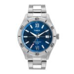 TIMEX Analog Watch for Men Available in Multicolor Dial & Silver Stainless Steel Bracelet Band - Water Resistant Wrist Watches