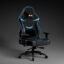 Green Soul Monster Ultimate Series S | Multi-Functional Ergonomic Gaming & OfficeChair | Premium Spandex & PU Leather Fabric | Adjustable Neck, Lumbar Pillow | 4D Adjustable Armrests (Black Blue)