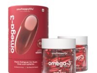 YourHappyLife Omega 3 Fish Oil | 1650 mg with EPA 743mg & DHA 528mg | 4X Strength with Astaxanthin for Men & Women | No Fishy Burp | Supports Heart, Brain, Joints & Eye Health, Peppermint- 100 Softgels
