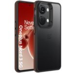 A rtistque Frosted Ultra Matte Back Cover Case for OnePlus Nord 3 5G | Smooth Sides with Grip | Shockproof TPU Protective Design | Raised Camera Edges | - Brown