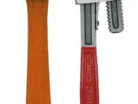 ACHRO Open End Combo Kit of 14 Inch Pipe Wrench and 12 Inch Adjustable Wrench (Large)