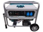 ALPHA PLUS A6500-5500 Watts Remote Start Generator & Push Button Start & Recoil|Petrol Heavy Duty Engine|Automatic Choke|Ultra Strong Frame & Body|Home Use & Commercial Use|Life Time Spare Support