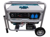 ALPHA PLUS A6500-5500 Watts Remote Start Generator & Push Button Start & Recoil|Petrol Heavy Duty Engine|Automatic Choke|Ultra Strong Frame & Body|Home Use & Commercial Use|Life Time Spare Support