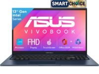 ASUS Vivobook 15, Smartchoice,Intel Core i3 13th Gen 1315U, 16GB RAM, 512GB SSD, FHD 15.6", Touchscreen, Win11, Office 24, M365 Basic (1Y), Quiet Blue, 1.7Kg, X1504VA-E83959WS, Intel UHD iGPU, Laptop