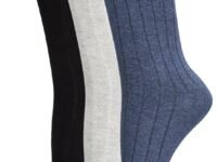 Amazon Brand - Symbol Men's Calf Length Cotton Formal/Casual Multicolored Free Size Socks (Available in Pack of 3 Pairs & Pack of 5 Pairs)