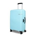 American Tourister Liftoff+|Large Size Check-in Spinner Trolley Bag (79 cm) for Travel|360° 8 Wheel Travel Luggage|Hard Case Polypropylene (PP) Suitcase|Mounted TSA Lock|Spa Blue