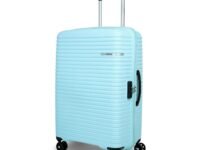 American Tourister Liftoff+|Large Size Check-in Spinner Trolley Bag (79 cm) for Travel|360° 8 Wheel Travel Luggage|Hard Case Polypropylene (PP) Suitcase|Mounted TSA Lock|Spa Blue