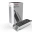 Anchor by Panasonic 6A Extension Board with Handle, 2 Sockets + USB 2.4A, 1.5m Cable (Black and Silver, 240 volts) (22074)