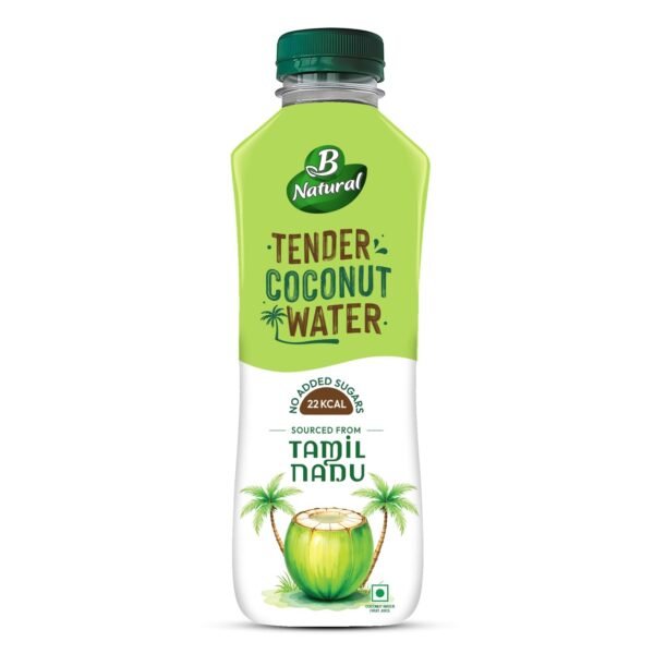 B Natural Select Tender Coconut Water, 750ml, No Added Sugar, 100% Refreshing, Nariyal Pani Drink, No Artificial Flavour, Helps in Hydration