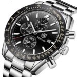 BENYAR Men's Luxury Chronograph Watch – Business, Casual | Quartz Movement with Date Display | Stylish Wristwatch | Gift for Men