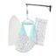 Baby Cradle Swing/Jhula (Thottil Cloth, Palna, Dolna) Set | Hanging Cradle with Padded Bed, Mosquito Net, Spring, Triangle & Window Hanger | FS-Emily Blue