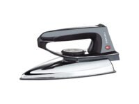 Bajaj DX-2 600W Dry Iron | Advance Soleplate And Anti-Bacterial German Coating Technology | 180 Degree Swivel Cord | Cool Touch Handle | 2-Yrs Warranty 【Black】