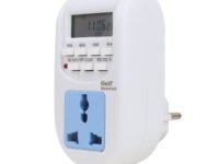 Blackt Electrotech BT41P 250V 10A Digital Programmable Timer Socket Plug 24x7 Electronic Outlet for Automated Lights, Energy Saving & Home Appliances