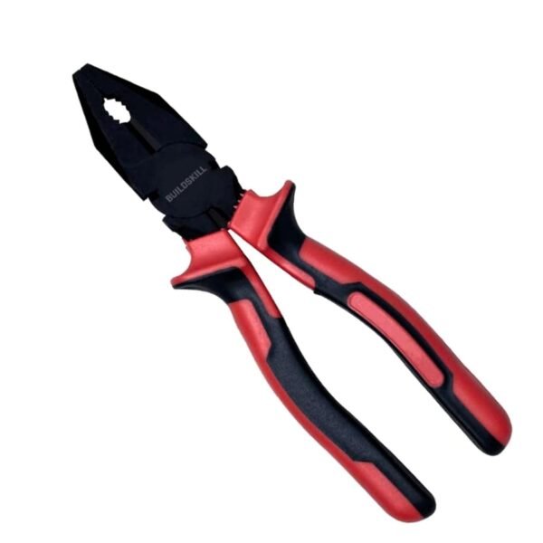 Buildskill Combination Plier 6" Hand Tools, Wire Cutter, Cutting Plier, Suited for Bending, Straightening, Stripping, Hardened Jaw, Electrical Tools, Anti Rust Black Phosphate Finish (Pack of 2)
