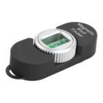 CALANDIS Magnetic Stud Finder Pocket Sized, Powerful Drywall Screw and Nail Locator Black_A