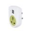 CARIBOU CBU-07 Multiplug Travel Adapter for India with Dual USB Port| 6A Universal Socket | Travel Adapter with USB | Indian 3 Pin | 2.1A Output | Heavy Duty|Distinct Blue LED