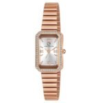 Carlington Iconic Analog Watches for Women with Premium Linked Stainless Steel Strap - CT 2032