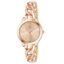 Carlington Iconic Analog Watches for Women with Premium Stainless Steel Link Chain Strap - CT 2036