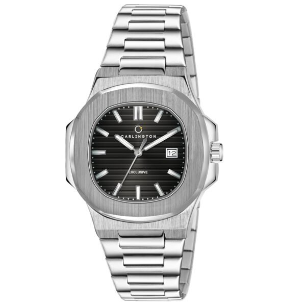 Carlington Stainless Steel Analog Wrist Watches for Men-Ct 8822