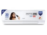 Cruise 1 Ton 3 Star VarioQool Inverter Split AC (CWCVBM-VQ1D123, White) | Fast Cooling at 50 °C | 80–110 sq ft |100% Copper | Convertible 4-in-1 | Monsoon Comfort | PM2.5 Filter | Anti-Rust Tech