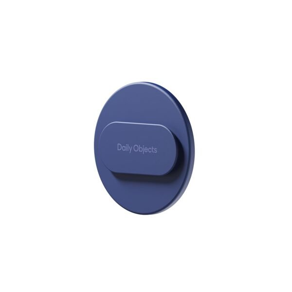 DailyObjects Case Holder Phone Grip Compatible with iPhone & MagSafe Phones/Cases – Anti-Drop Grip, One-Handed Use, Phone Stand - Blue