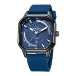 Daniel Hechter Paris Rivoli Collection Modern Analog Watch for Men with Octagon Dial and Silicon Band-DHM1003