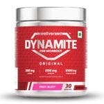 Dynamite Original Pre Workout For Men (30 Servings, Fruit Blast) For Focus & Energy Boost With 6500mg Citrulline Complex | Preworkout Supplements For Men - 420g