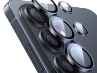 ESR for Samsung Galaxy S26 Ultra Camera Lens Protector, Individual Lens Protectors, Scratch-Resistant Tempered Glass with Aluminum Edging, Samsung Galaxy S26 Ultra Case Friendly, 1 Set, Black
