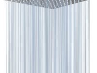 Ennius Stainless Steel Shower Steel Shower Head For Bathroom And Slim Overhead Shower - Bathroom Rain Shower & Adjustable Steel Shower For Bathroom (Shower Only, 6 Inch Slim Shower)
