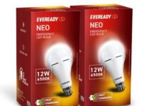 Eveready 12W B22D Emergency Inverter LED Bulb| Cool Day Light (6500K) | Energy Efficient | 4 Hour Battery Backup | Li-on Battery Inside (2)