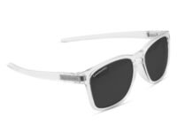 Eyewearlabs OKNO | Polarized Full Rim Square Branded Stylish Sunglasses For Men & Women | 100% UV Protection Shades | Cricket Sports Cycling Driving | Medium | Crystal