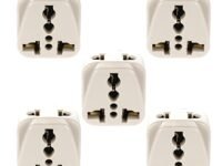 FREE SPIRIT 3-Pin US Multiplug Type-B, Compact and Versatile Electrical Adapter for Home and Office Use, Durable and Easy to Use