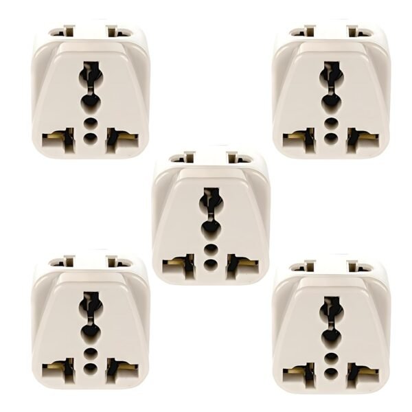 FREE SPIRIT 3-Pin US Multiplug Type-B, Compact and Versatile Electrical Adapter for Home and Office Use, Durable and Easy to Use