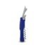 Fackelmann Stainless Steel Multipurpose Anti-Slip Waiters Corkscrew | Equipped with Corkscrew, Bottle Opener and a Serrated Cutter | Strong, Durable & Rust-Resistant | Dishwasher Safe - 15.5 cm, Blue