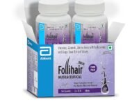 Follihair New By Abbott Helps Nourish & Strengthen Hair Follicles Tablet, Amino Acids, Vitamins, Minerals & Natural Extracts Twin Pack (30 X 2), 1 count, 30 capsules