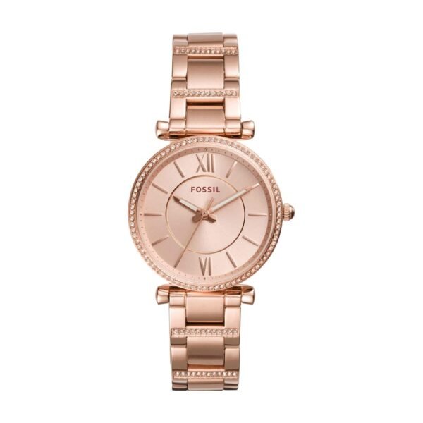 Fossil Carlie Rose Gold Watch ES4301