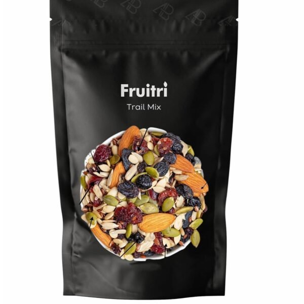 Fruitri Super Trail Mix 200g| Mixed Berries, Nuts and Seeds for eating | Assorted Dry Fruit Mix with Berries, Nuts, Seeds