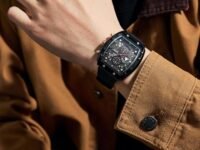 Giordano Square Dial Multifuncational Watch for Men with Stylish Design, Waterproof, Date Display & Silicone Strap