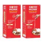 Good Monk Healthy 50+ Multivitamin for Senior Men & Women | For Energy, Bone & Gut Health | With Probiotics, Fibre, Ashwagandha, Vit. B12, C, D, Iron, Zinc | Add To Food - No Taste Change | 60 Sachets